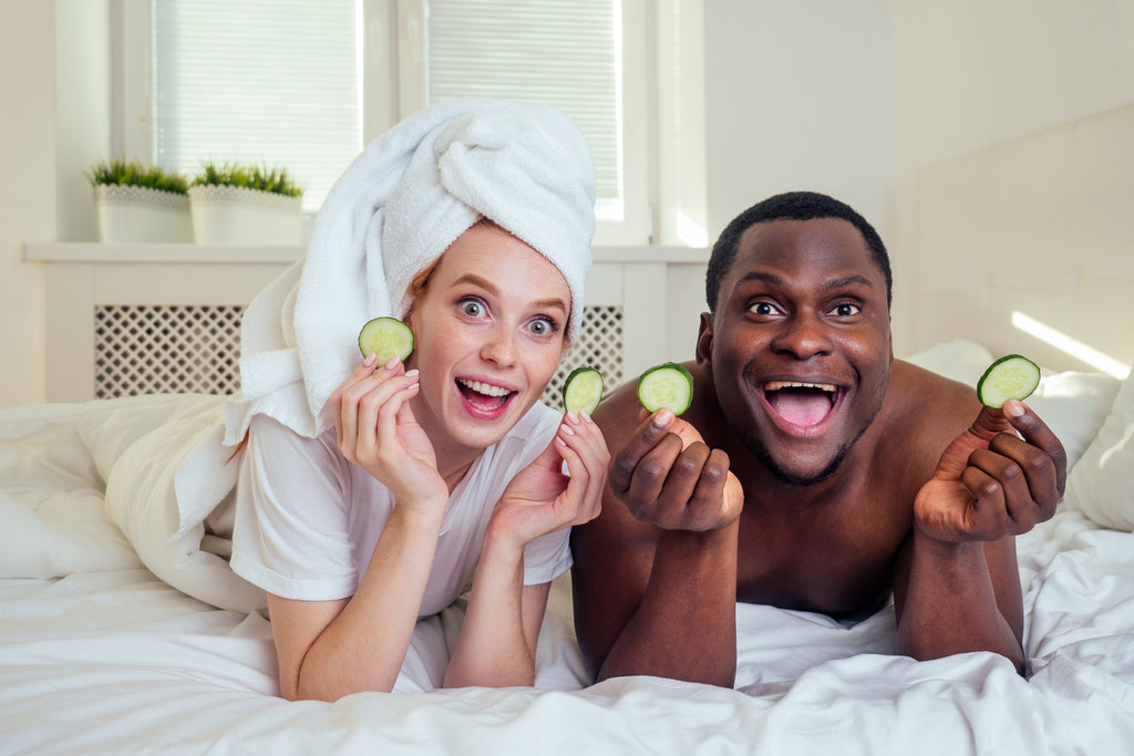 Dress up your Massage with Cucumbers! Hangover Massage Anyone?