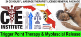 24 CE FL LMT Renewal Home Study Package Trigger Point Therapy & Myofascial Release with Sanitation Training Elective