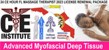 24 CE FL LMT Renewal Home Study Package: Advanced Myofascial Deep Tissue